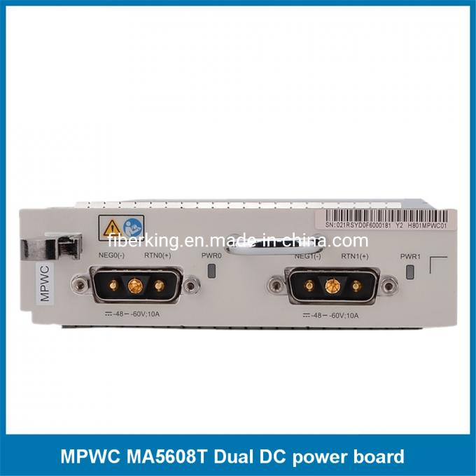 Tarjeta dual del tablero de la corriente continua de H801mpwc para Huawei Ma5608t Olt