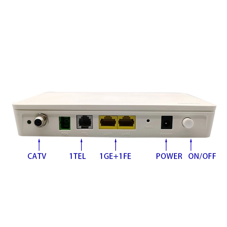  OEM del router FTTH del Ontario Olt de HK729-CATV Gpon Epon Xpon 1ge 1fe 1tel ONU