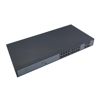 LED Indicator Fiber Ethernet Switch 18 Ports 100/1000m SFP Managed Free Customization