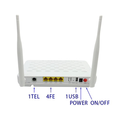FTTH ZTE GPON ONU ZTE F609 V5.0 4FE 2TEL 1USB WIFI ONU ONT ROUTER